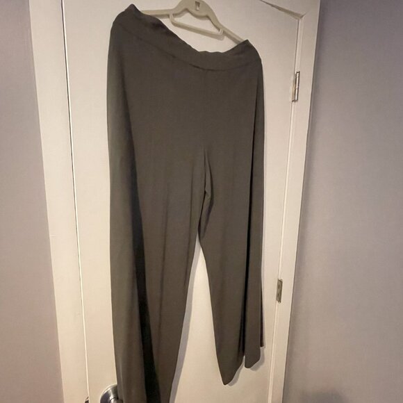 NWT Eileen Fisher Jersey Wide Leg Pant size M - Picture 2 of 6